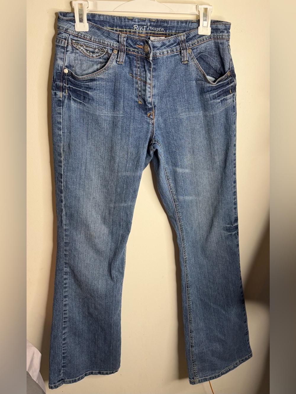 Y2K RVT Medium Blue Bootcut Jeans